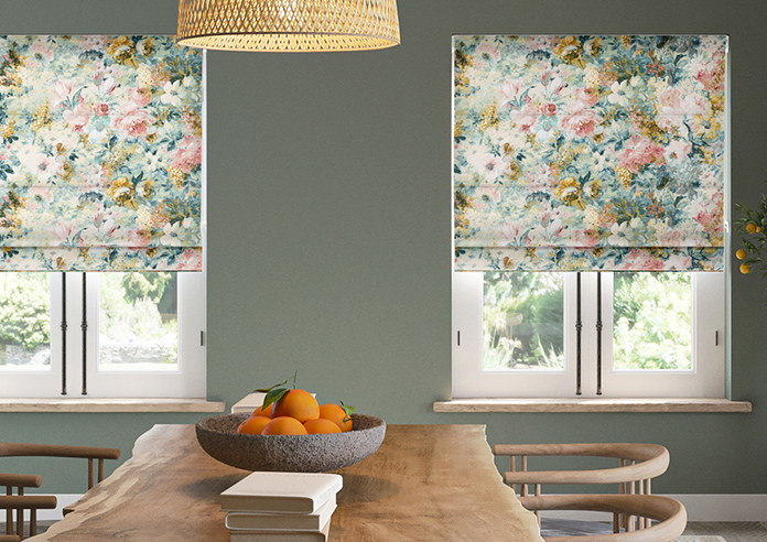 Philippa, Apricot - Roman Blind - Image 3